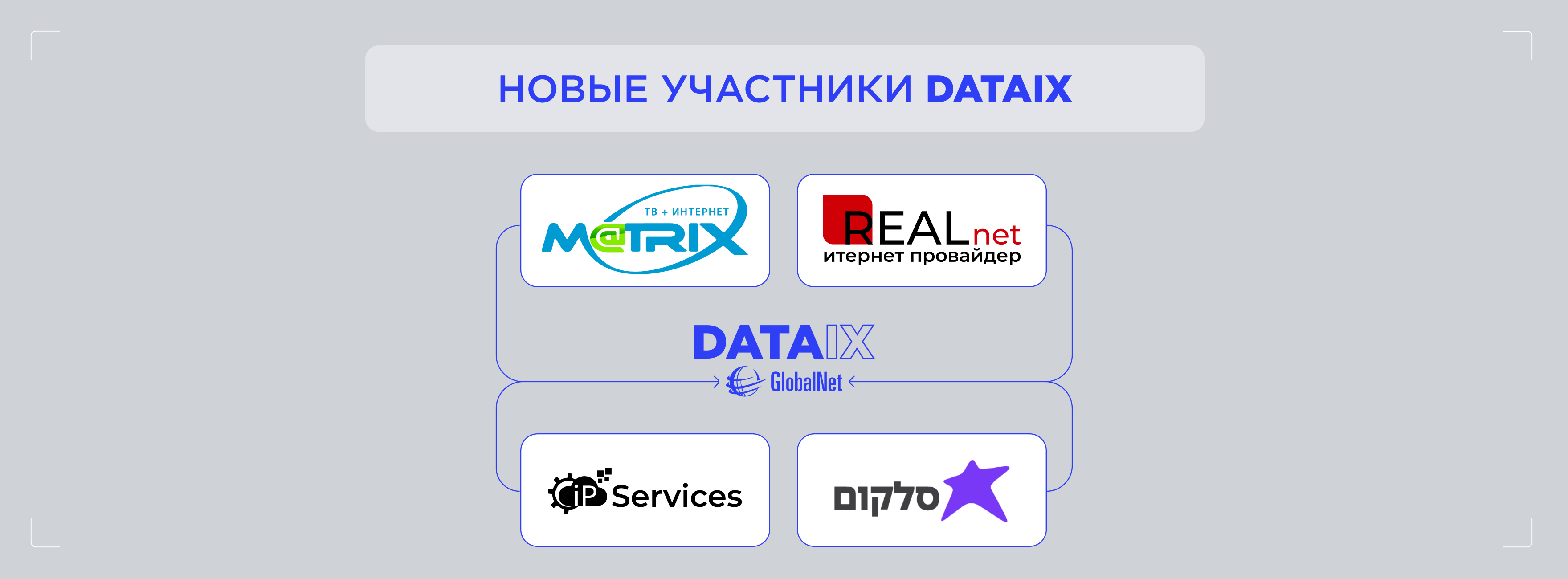 Новые участники сети DATAIX